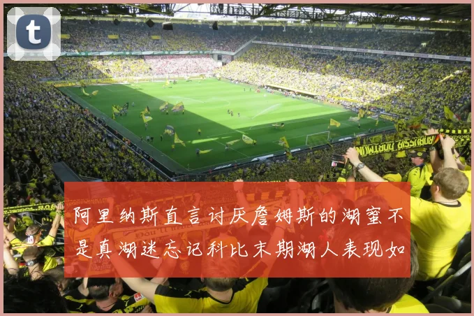 阿里纳斯直言讨厌詹姆斯的湖蜜不是真湖迷忘记科比末期湖人表现如何惨淡